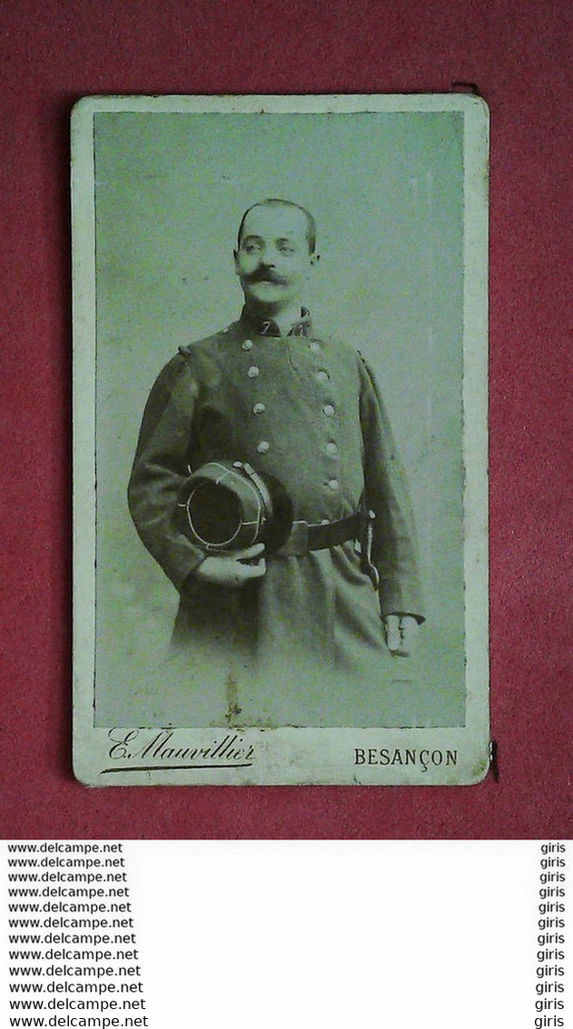 CDV Mauvillier Besançon Soldat  Du 7e Régiment D'infanterie - Personas Anónimos