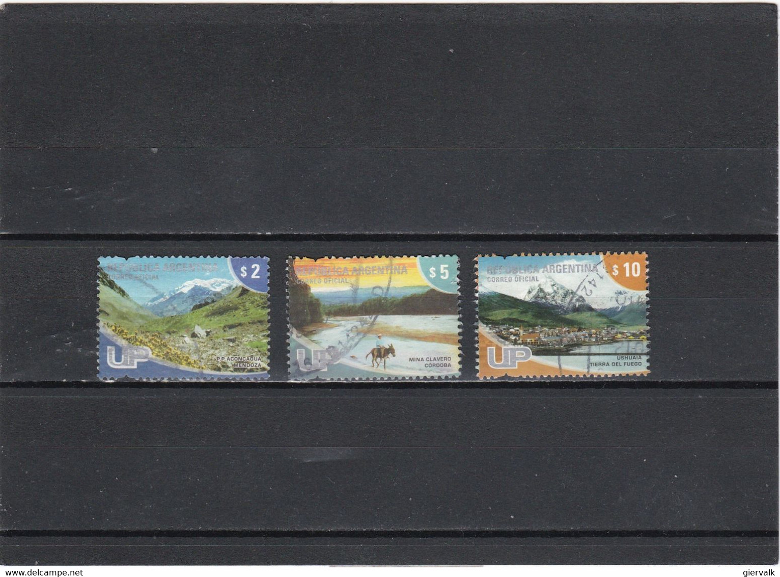 ARGENTINA 2008 LANDSCAPES.CTO/USED. - Used Stamps