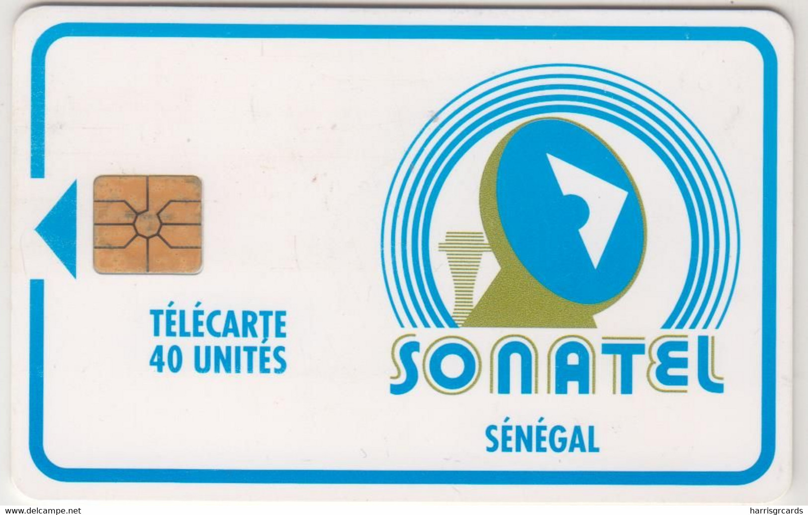 SENEGAL - Logo (GEM1B White - With Moreno), Without Control Number, 40 U, Used - Sénégal