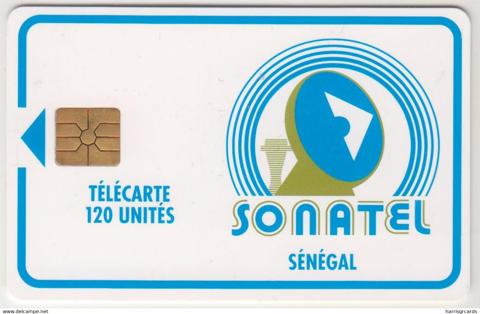 SENEGAL - Logo (Gem1B - Setting 2), Without Control Number, 120 U, Used - Senegal