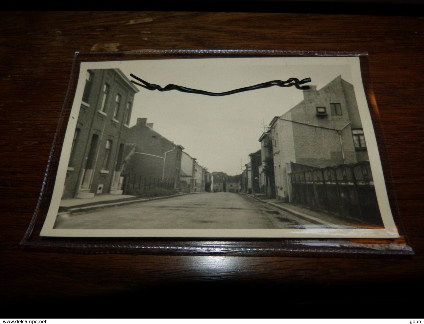 Carte Photo Mont-sur-Marchienne Rue Du Chemin Vert - Charleroi