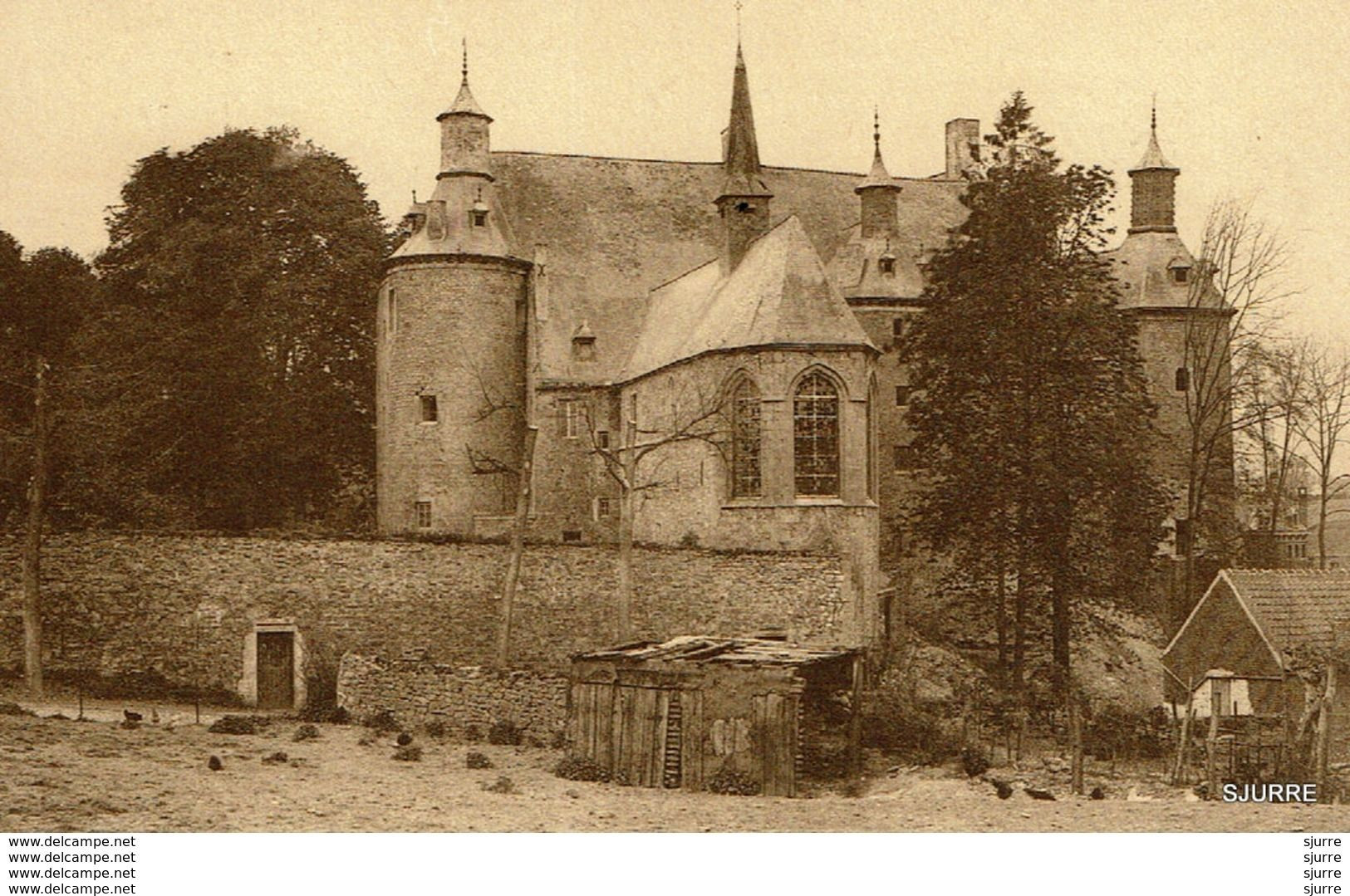 Ecaussines-Lalaing - Vieux Château - Le Château Et La Chapelle - Kasteel - Ecaussinnes