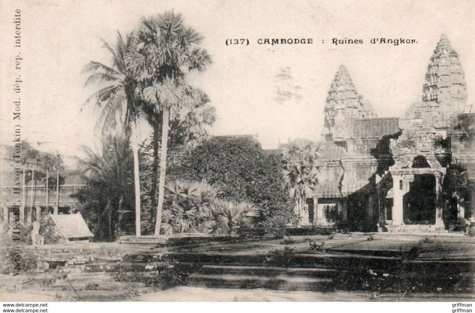 CAMBODGE RUINES D'ANGKOR TBE - Cambodge