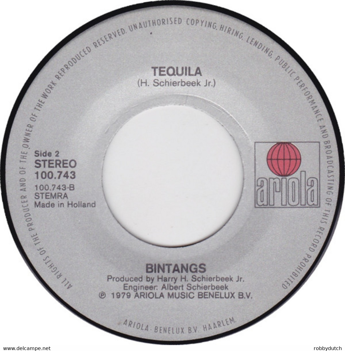 * 7" * BINTANGS - LET ME PASS (Holland 1979) - Blues