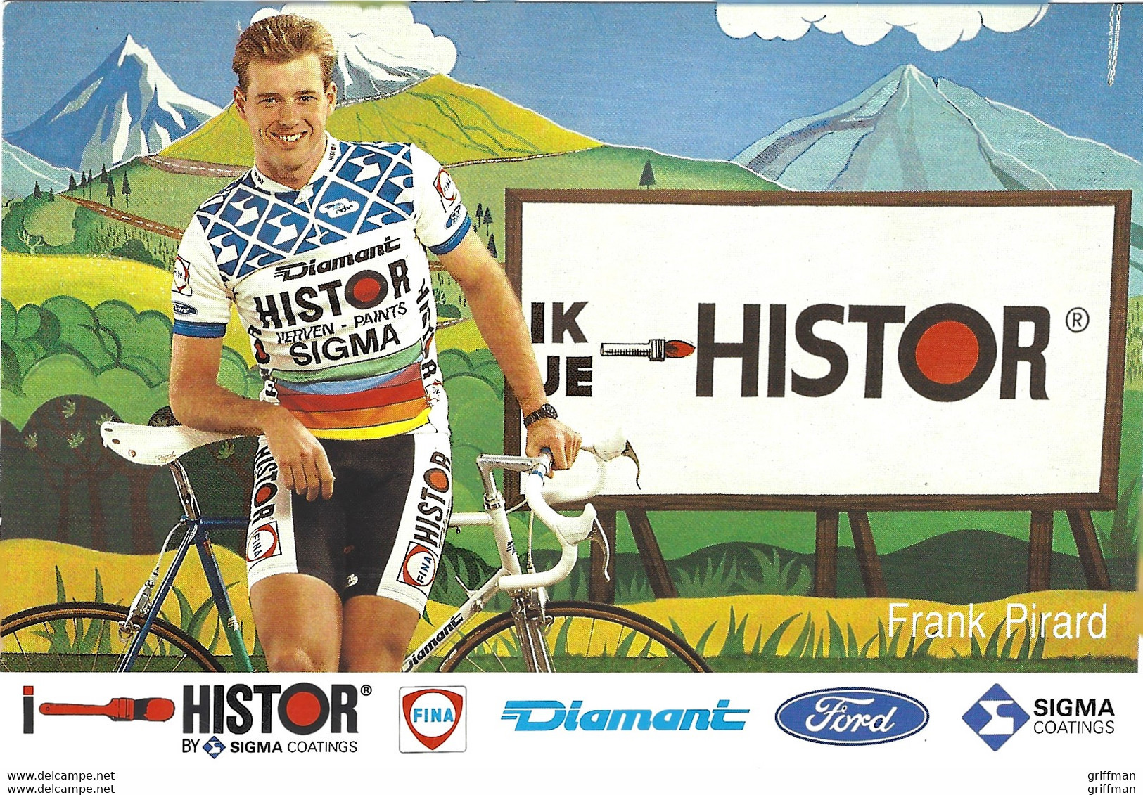 FRANK PIRARD EQUIPE HISTOR SIGMA TBE - Ciclismo