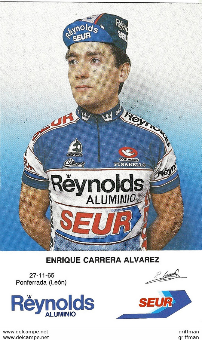 ENRIQUE CARRERA ALVAREZ EQUIPE REYNOLDS SEUR TBE - Cycling