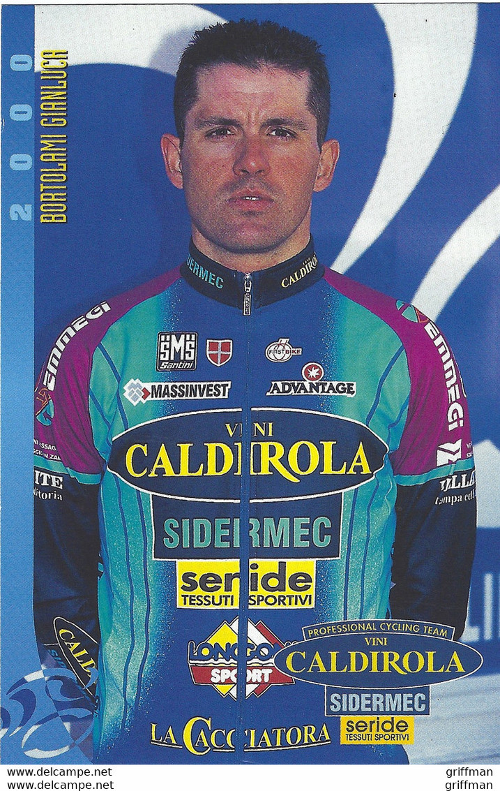 BORTOLAMI GIANLUCA EQUIPE CALDIROLA TBE - Wielrennen