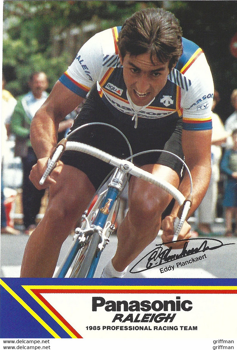 EDDY PLANCKAERT GROUPE PANASONIC RALEIGH 1985 TBE - Radsport