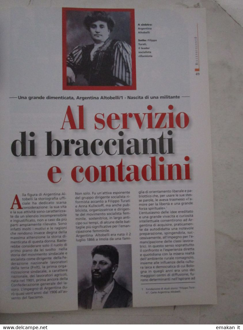 # MILLENOVECENTO N 10- 2003 LO STATO FASCISTA / ARMENIA / FRANCO / FOTO AFRICA / MATA HARI / LIBRO SU AUSCHWITZ