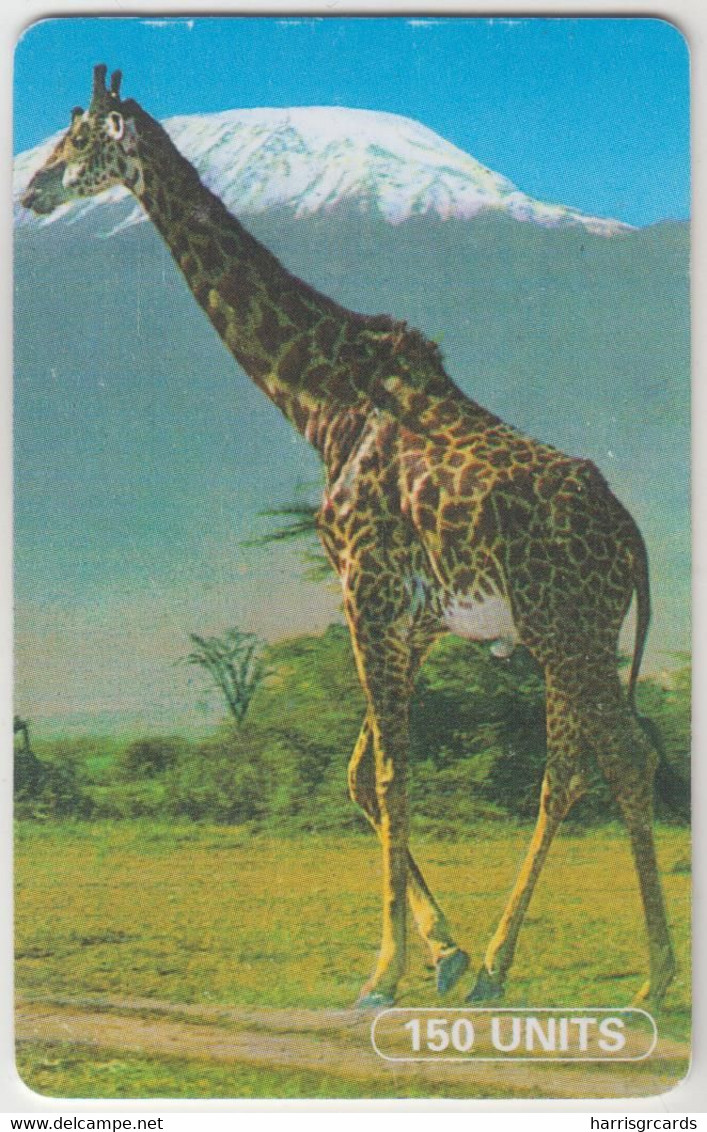 TANZANIA - Giraffe , 150 U , Used - Tanzania