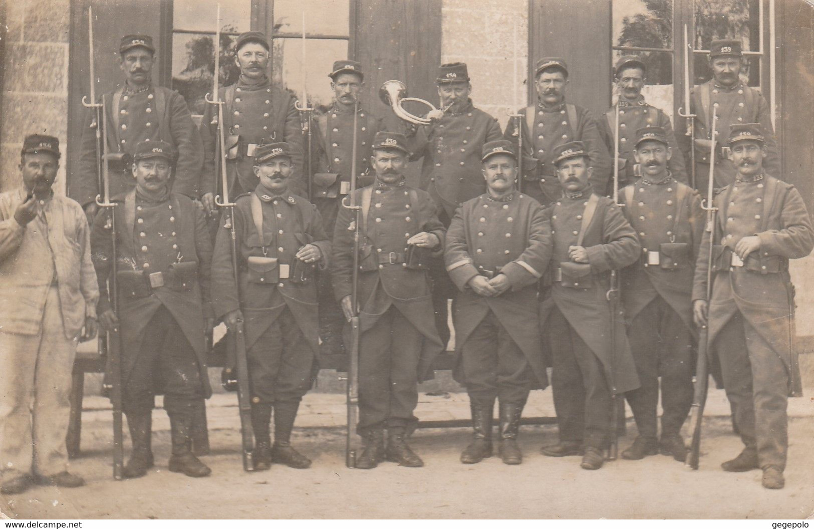 PAUILLAC - TROMPELOUP - Militaires Posant En 1915  ( Carte Photo ) - Pauillac