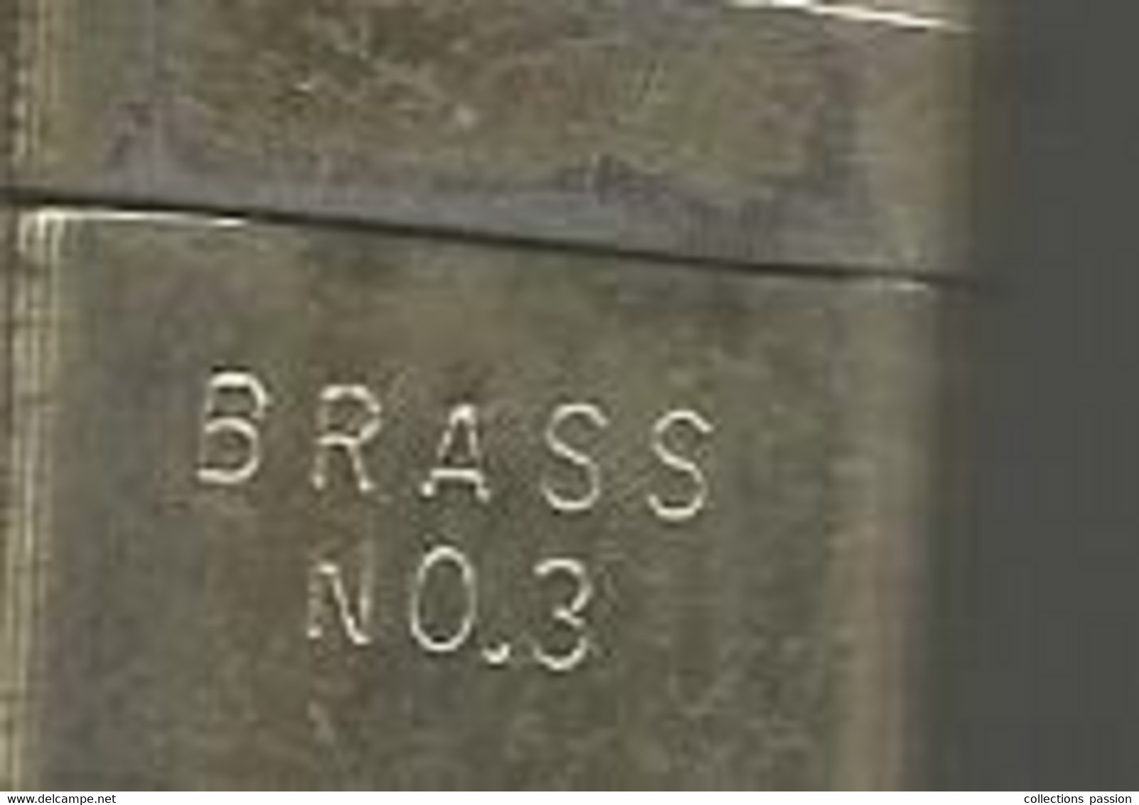 Briquet BRASS N° 3 Essence , 4 Scans , Frais Fr 3.35 E - Autres & Non Classés