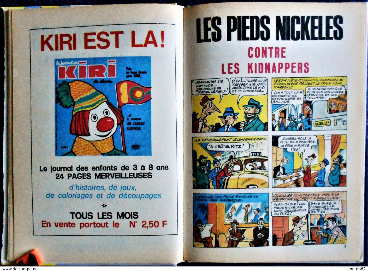 René Pellos / Montaubert - Les Pieds Nickelés - Album N° 2 - ( 4 Histoires ) - Société Parisienne D'édition - ( 1973 ) . - Pieds Nickelés, Les