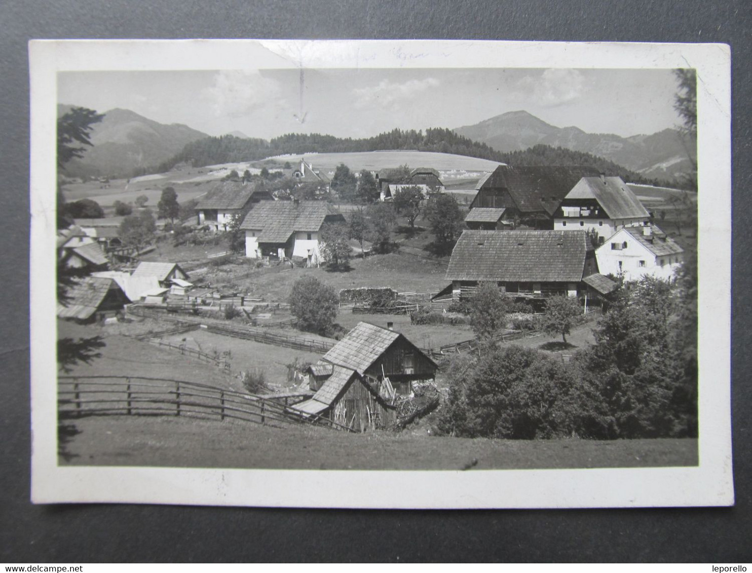 AK GRALUPP B Neumarkt / Steiermark Grasslupp Bahnpost Zugstempel 1938  // D*53988 - Neumarkt