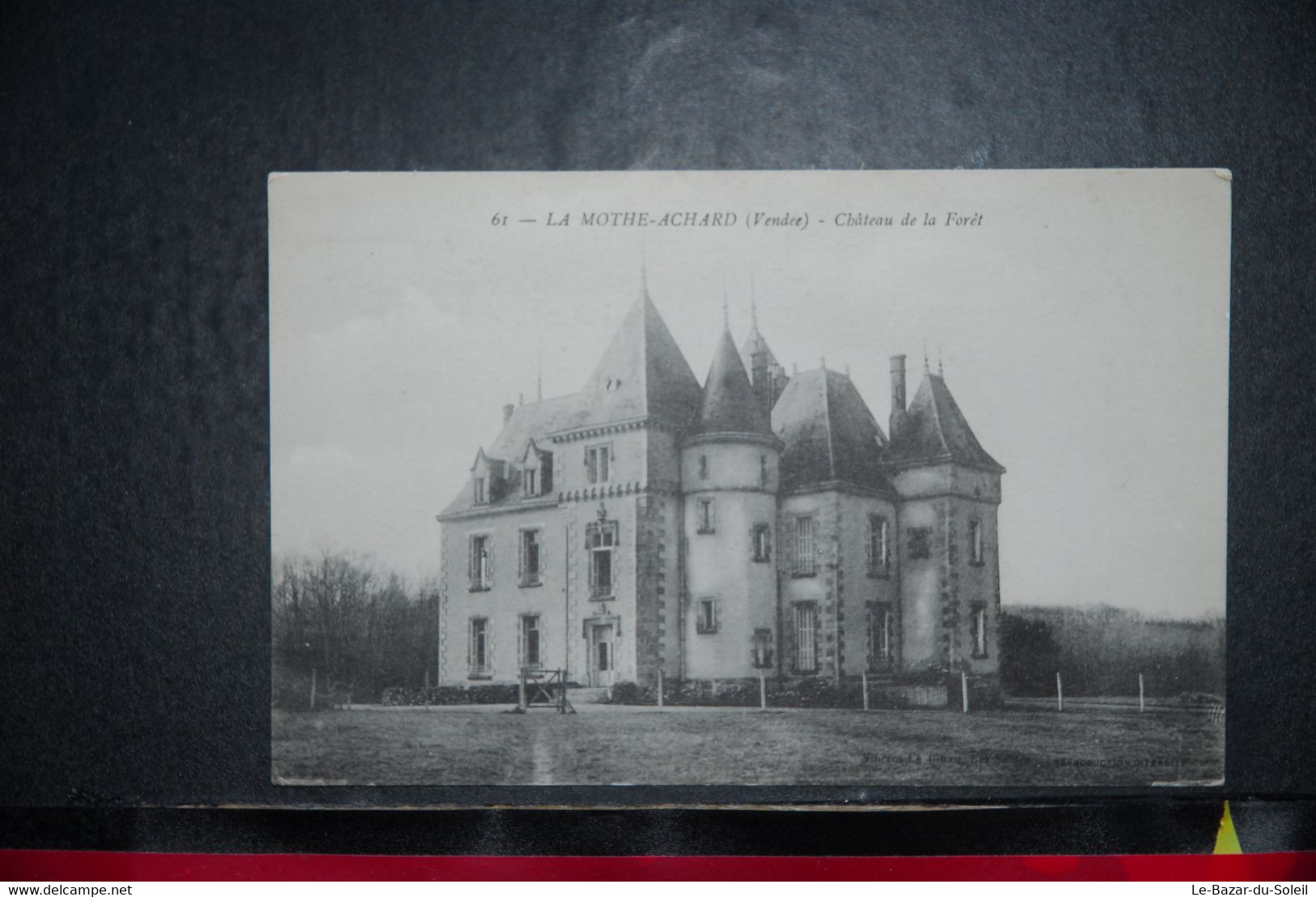 CP, 85,  VENDEE LA MOTHE ACHARD LE CHATEAU DE LA FORET - La Mothe Achard