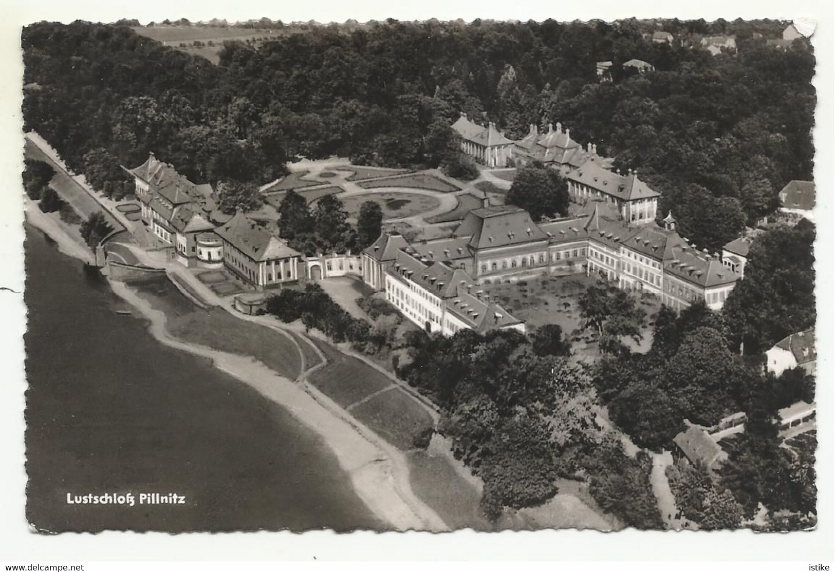 Germany, Pillnitz,  Schloss, Aerial View, Sp. Hand Cancellation, 1961. - Pillnitz