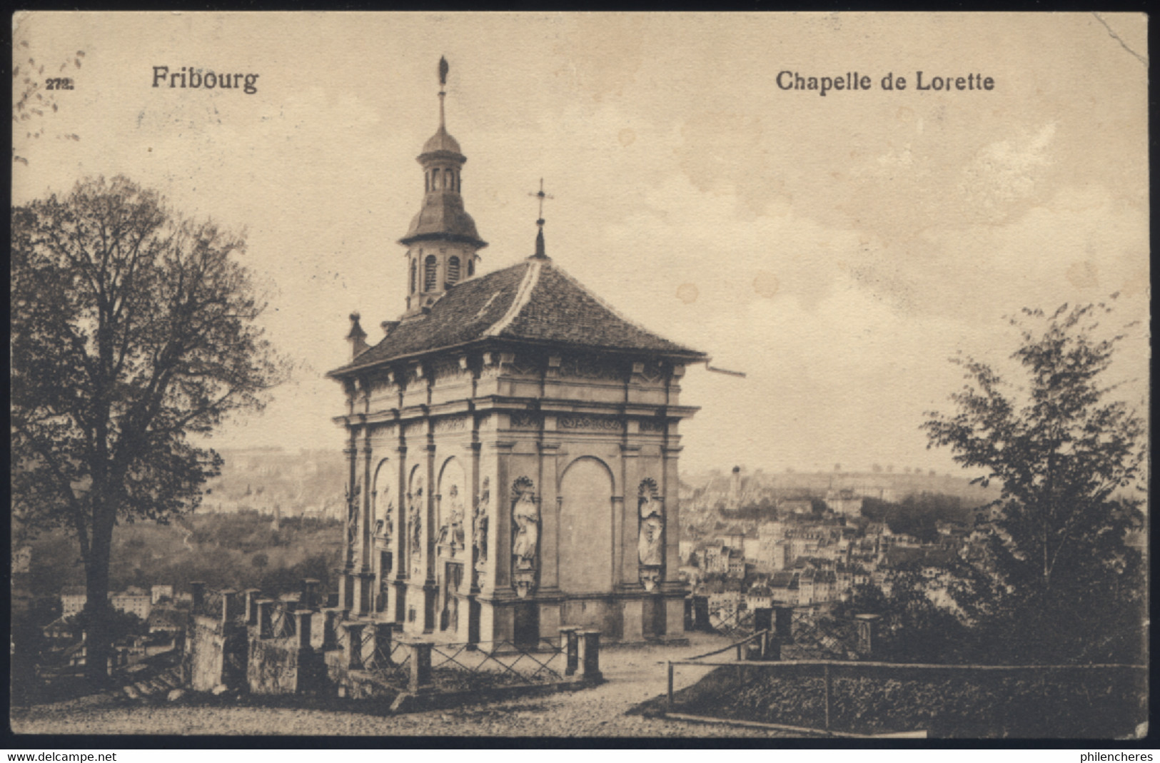 CPA - (Suisse) Fribourg - Chapelle De Lorette - Chapelle