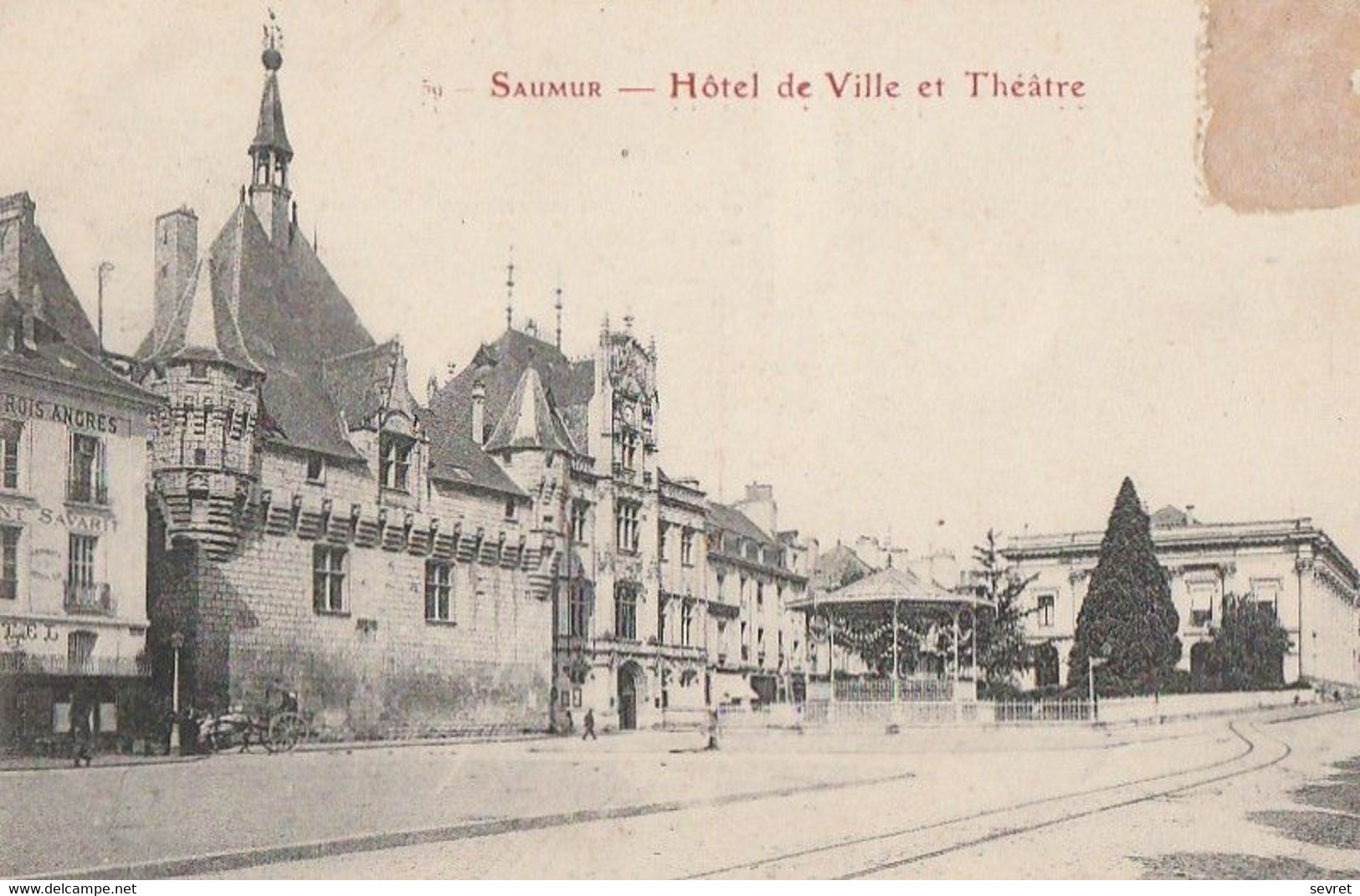 SAUMUR. - Hôtel De Ville Et  Théâtre - Saumur