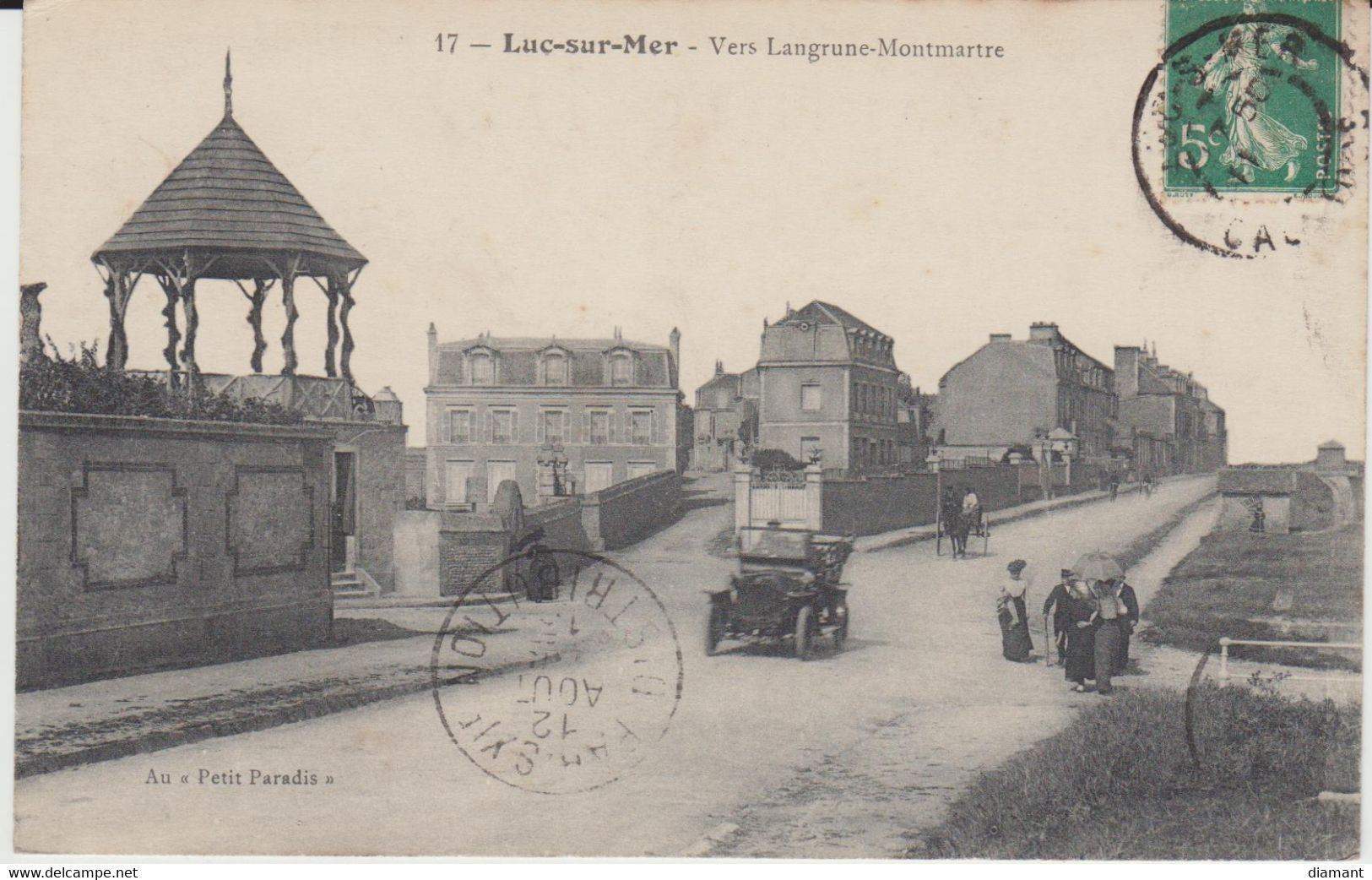 LUC SUR MER (14) - Vers Langrune-Montmartre - Bon état - Luc Sur Mer