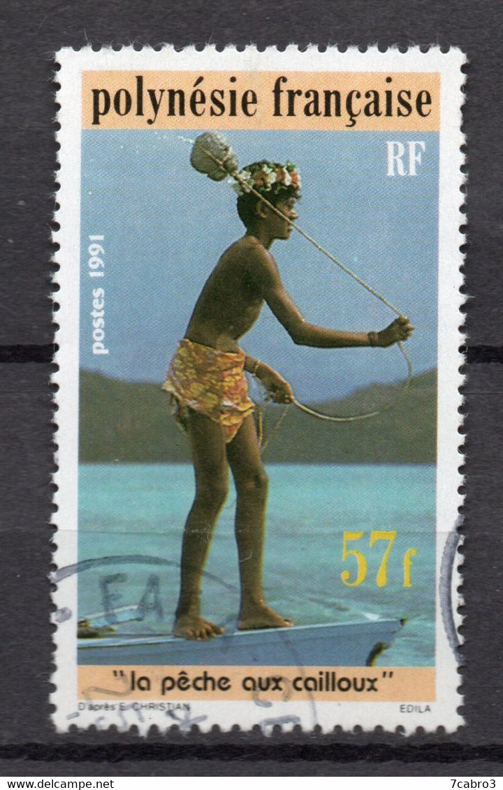 Polynésie  Y&T  N°  391  * Oblitéré - Used Stamps