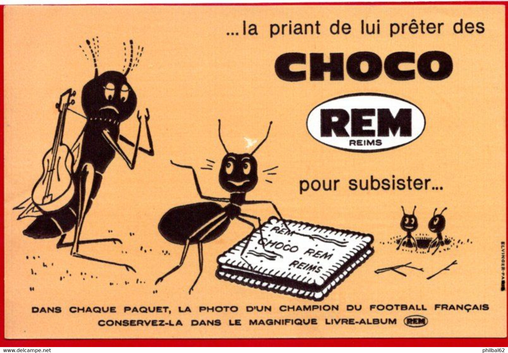 Buvard Choco REM - Sucreries & Gâteaux