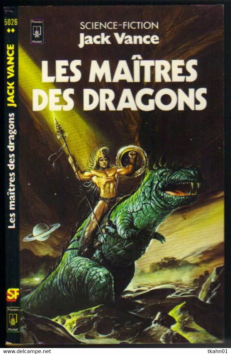 PRESSES-POCKET S-F N° 5026 " LES MAITRES DES DRAGONS " VANCE  DE 1979 - Presses Pocket
