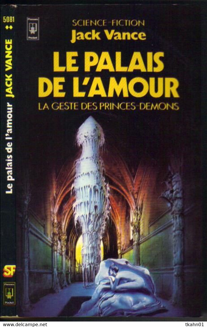 PRESSES-POCKET S-F N° 5081 " LE PALAIS DE L'AMOUR " VANCE  DE 1980 - Presses Pocket