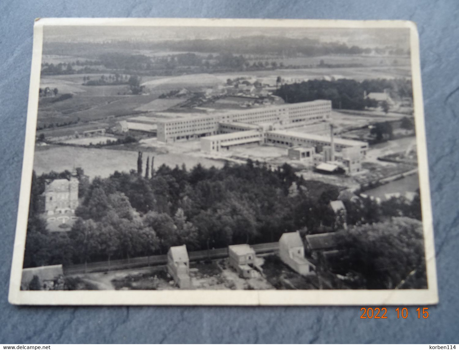 LUCHTOPNAME VAN HET NIEUWE ST. JOZEFS COLLEGE DER EERW. P. JEZUITEN  KAART UIT 1939 - Turnhout