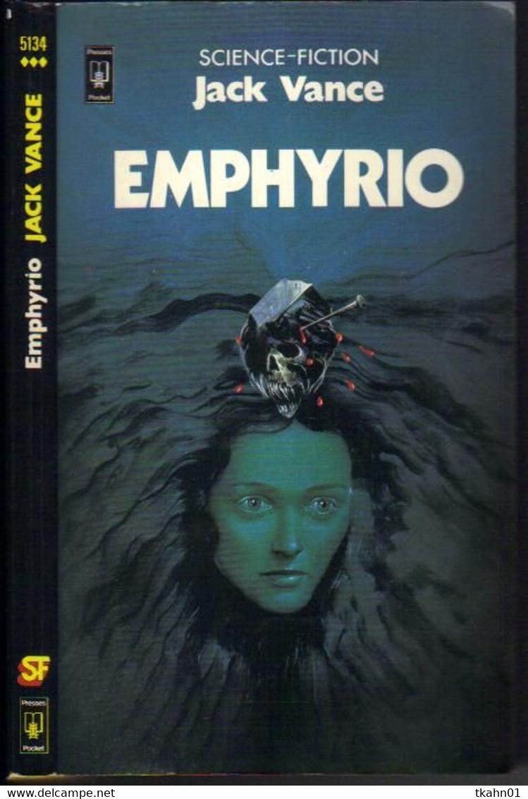 PRESSES-POCKET S-F N° 5134 " EMPHYRIO " VANCE  DE 1982 - Presses Pocket