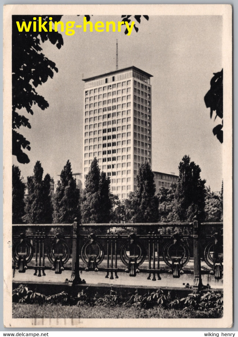 Wien - S/w Der Ringturm 1 Das Neue Bürohaus Der Wiener Städtischen Versicherung - Hochhaus - Ringstrasse