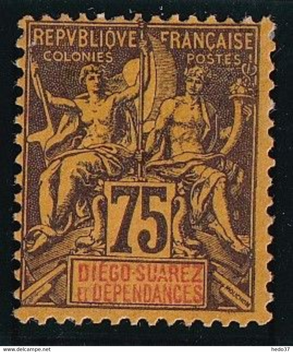 Diégo-Suarez N°36 - Neuf * Avec Charnière - TB - Unused Stamps