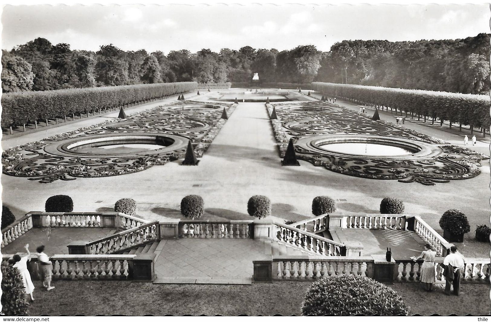 BRÜHL - Schloß Augustusburg - Gartenparterre - Brühl