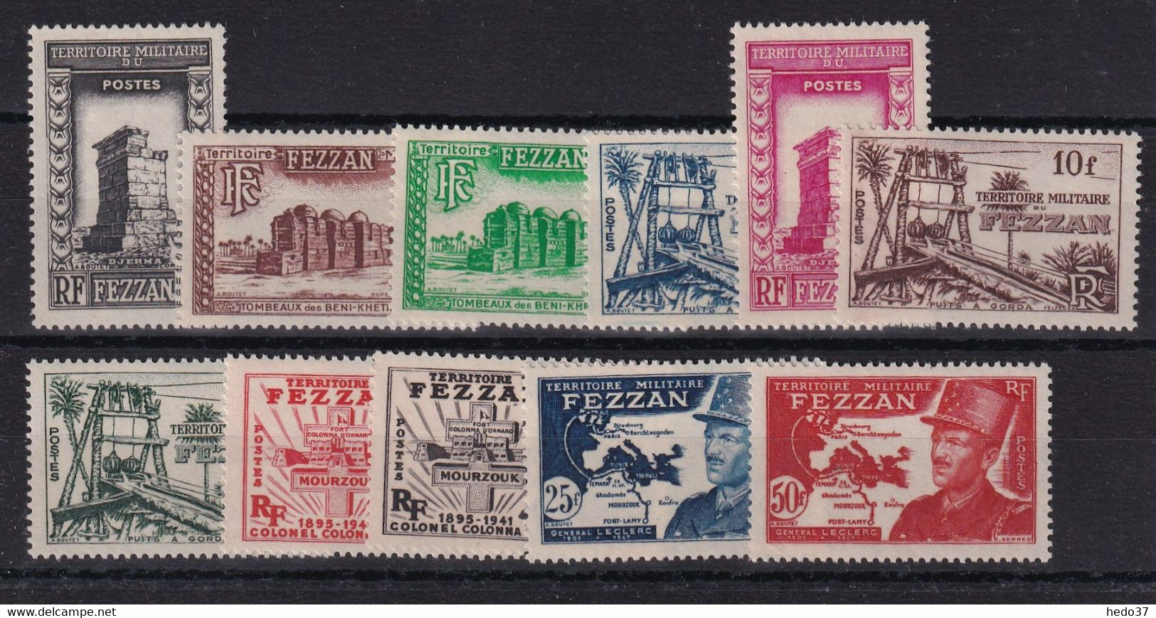 Fezzan N°43/53 - Neufs */** Avec/sans Charnière - TB - Unused Stamps