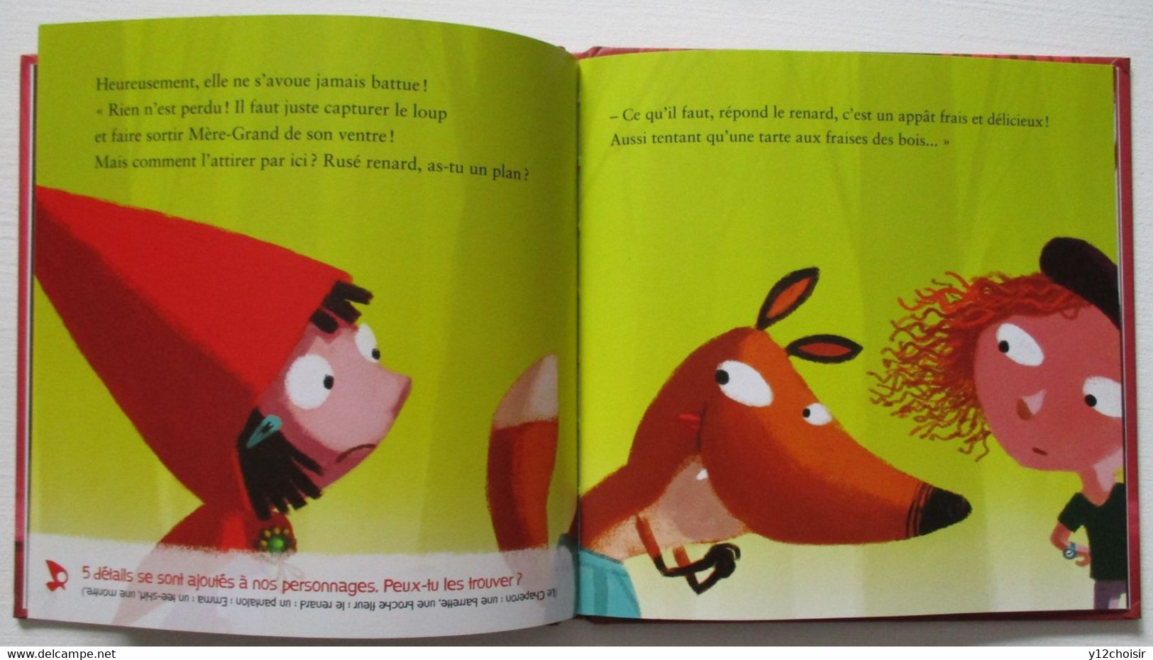 LIVRET IL FAUT AIDER LE PETIT CHAPERON ROUGE  .  ALEXANDRE JARDIN  HERVE LE  GOFF    . HACHETTE JEUNESSE - Hachette