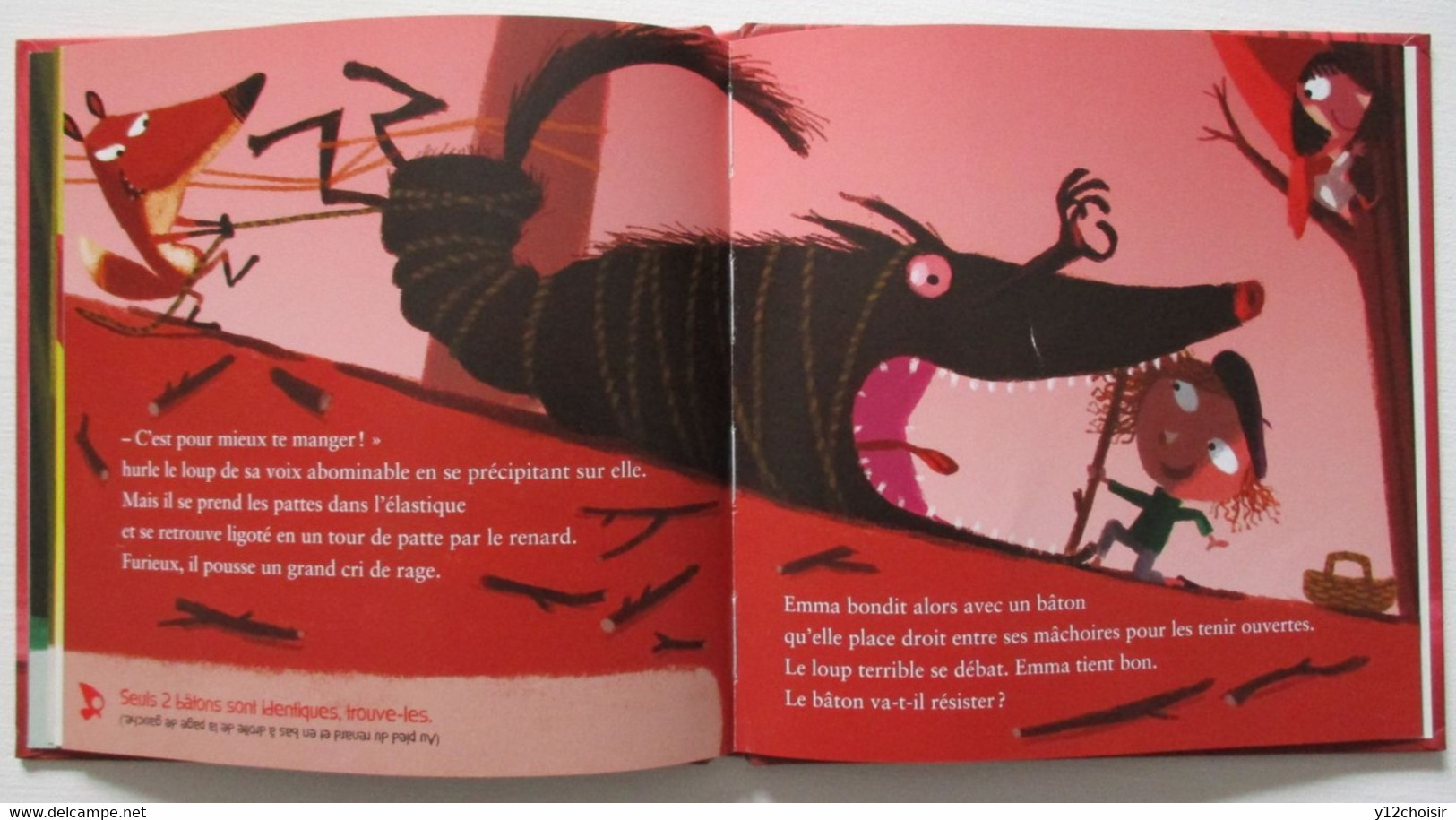 LIVRET IL FAUT AIDER LE PETIT CHAPERON ROUGE  .  ALEXANDRE JARDIN  HERVE LE  GOFF    . HACHETTE JEUNESSE - Hachette