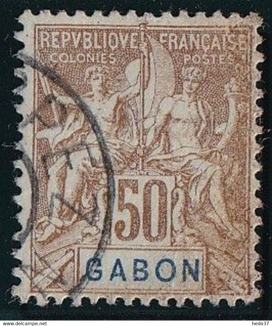 Gabon N°28 - Oblitéré - TB - Usati