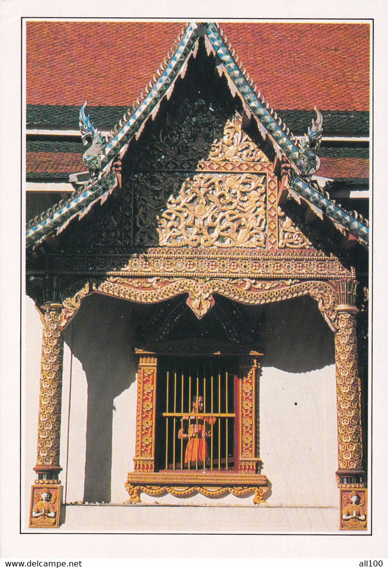 A19603 - CHIANG MAI WAT PHRA SING LUANG THAILAND THAILANDE POST CARD UNUSED PHOTO PATRICK DE WILDE HOA-QUI - Thaïlande