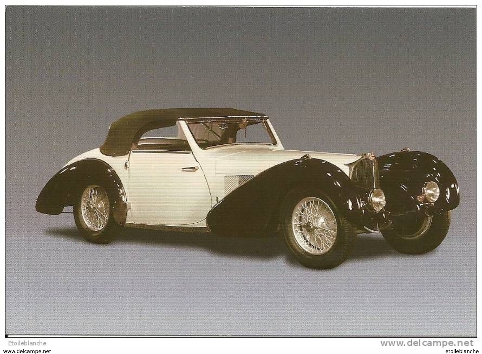 Voiture BUGATTI Cabriolet 1938 Type 57 S - Musée Automobile, Mulhouse 68, Collection Schlumpf - Turismo