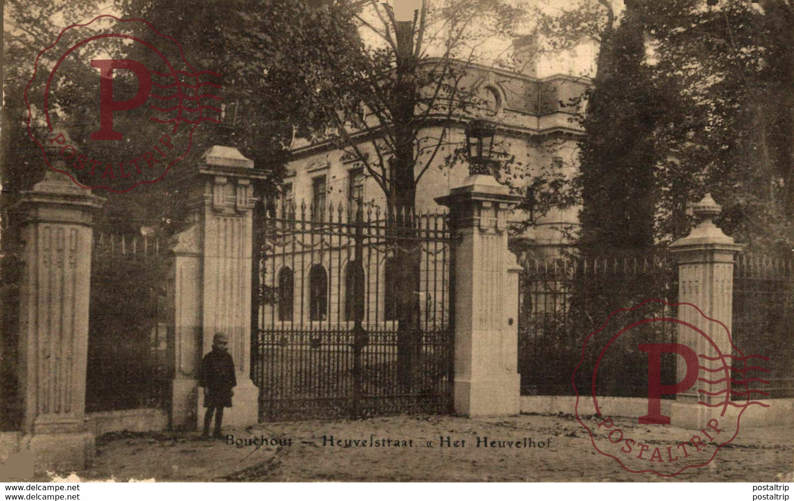 BOUCHOUT BOECHOUT HEUVELSTRAAT MET HET HEUVELHOF ANVERS ANTWERPEN  Bélgica Belgique - Boechout