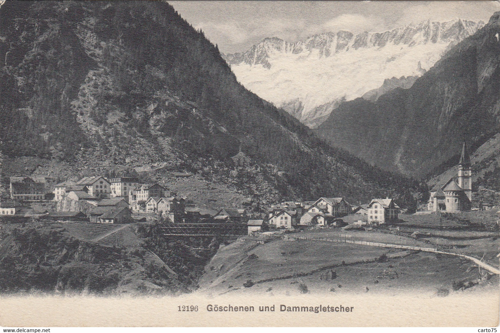 Suisse - Göschenen Und Dammagletscher - Glacier - Göschenen