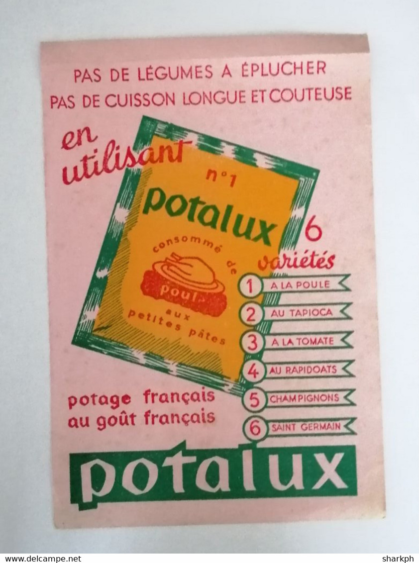 BUVARD POTAGE POTALUX - Soups & Sauces