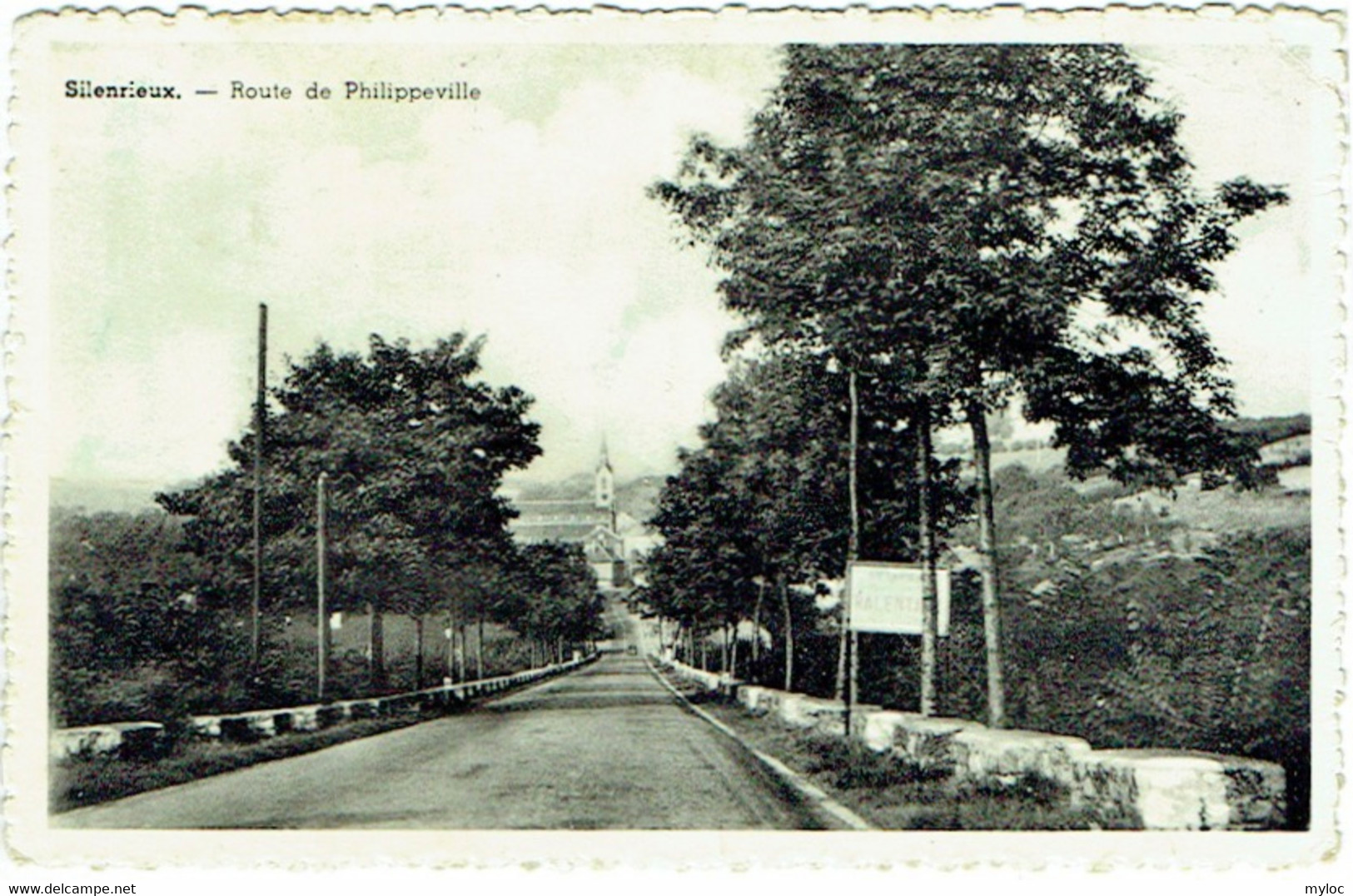 Silenrieux. Route De Philippeville. - Cerfontaine