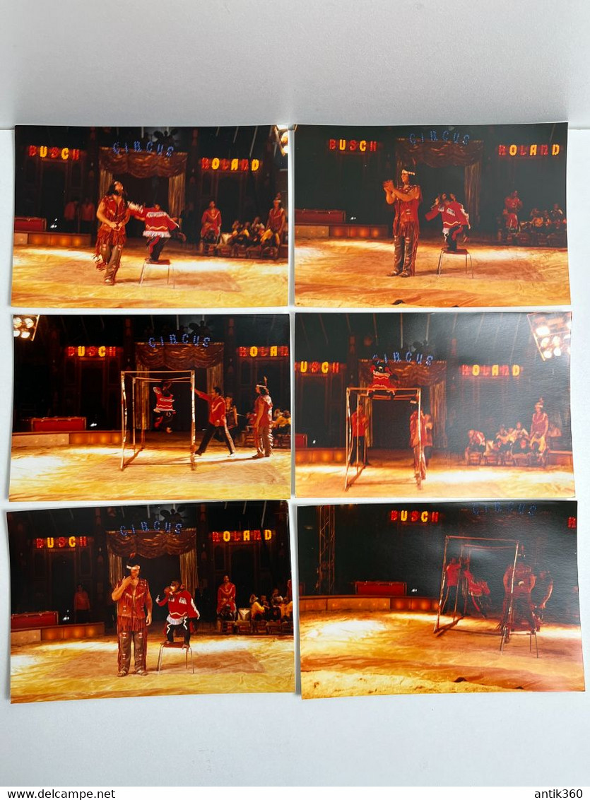 Cirque - Lot De 23 Photos Dompteur/Dresseur Jongleur Lions Singes YVANOFF - Circus - Célébrités