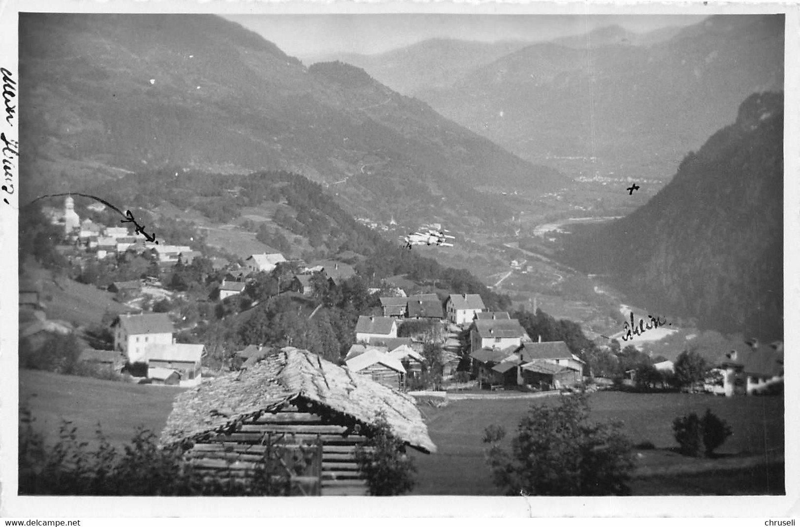 Waltensburg  Fliegeraufnahme - Waltensburg/Vuorz