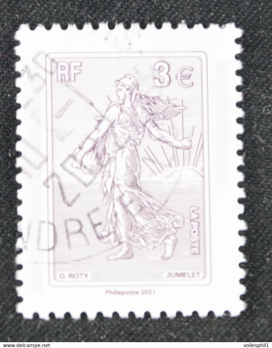 5532 - Semeuse Lignée - Oblitéré - Used Stamps