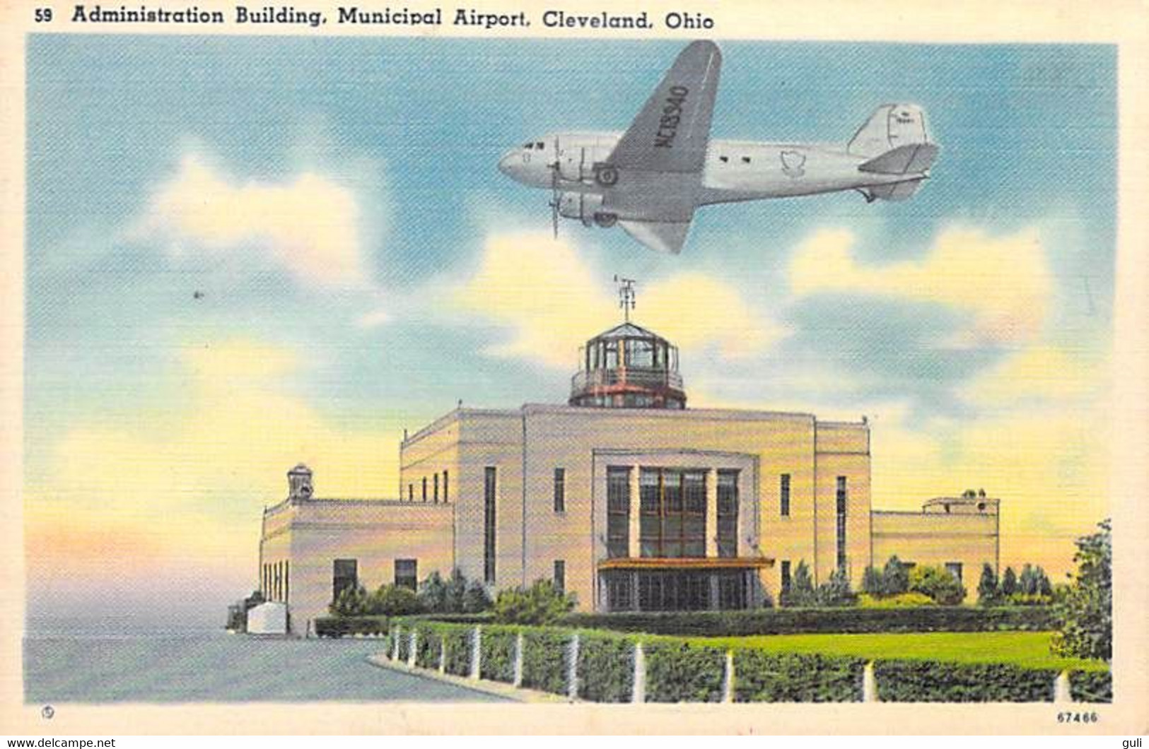 Etats-Unis > OH - Ohio > CLEVELAND Administration Building AIRPORT (avion Aviation Aéroport)* PRIX FIXE - Cleveland