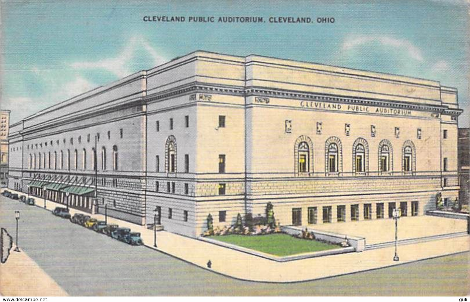 Etats-Unis > OH - Ohio > CLEVELAND Public Auditorium  (Geo Klein 61496 *PRIX FIXE - Cleveland