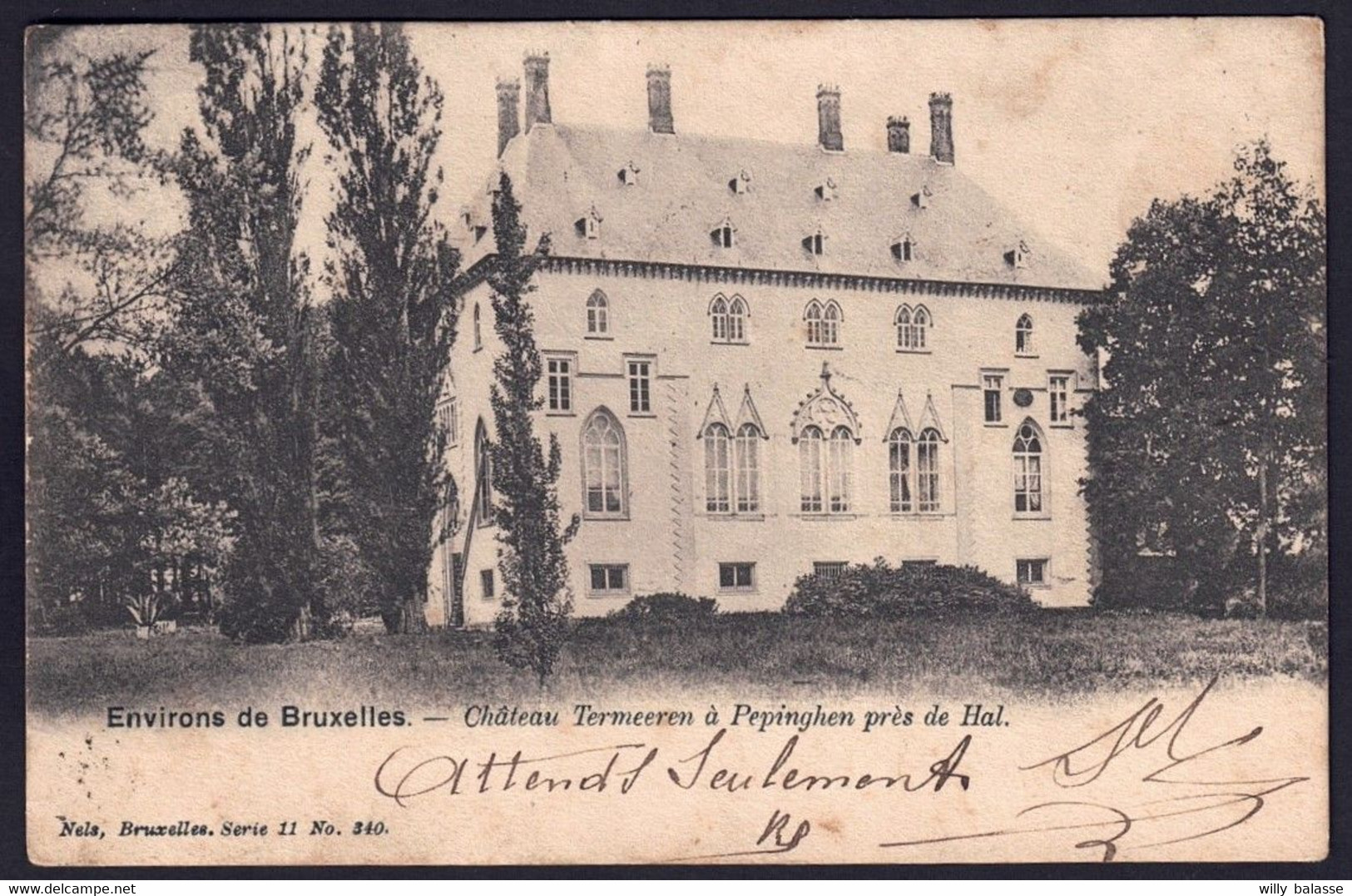 +++ CPA - Environs De Bruxelles - Château Termeeren à PEPINGHEN Près De Hal - PEPINGEN  // - Pepingen