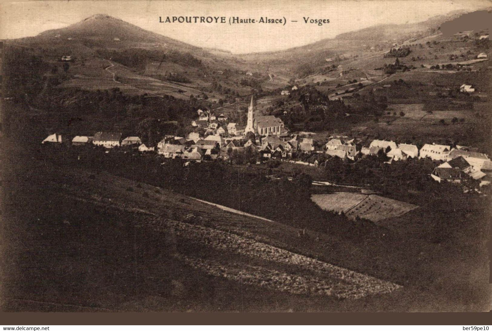 68 LAPOUTROYE VOSGES - Lapoutroie