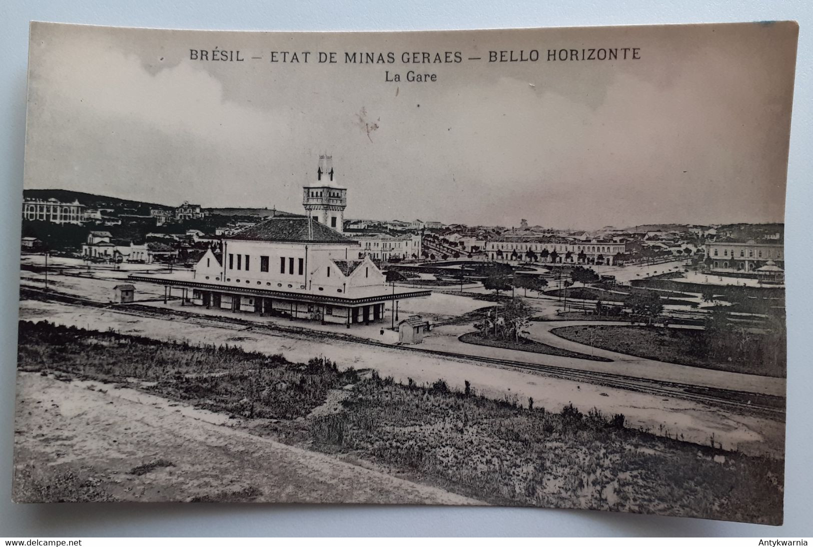 Bello Horizonte Etat De Minas Geraes La Gare   Ca. 1910y.     E341 - Belo Horizonte